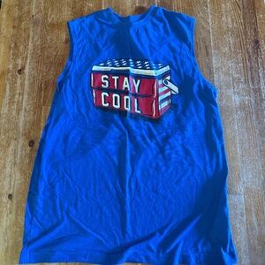 Stay Cool Patriotic Muscle Tank – Boys’ Husky XL (14-16)